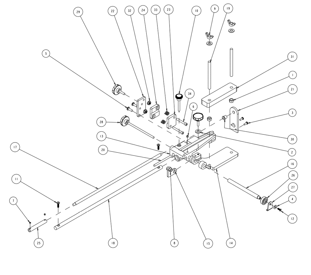 Section 03 Diagram and Parts List for BD10 168787 MK Diamond Circular Saw